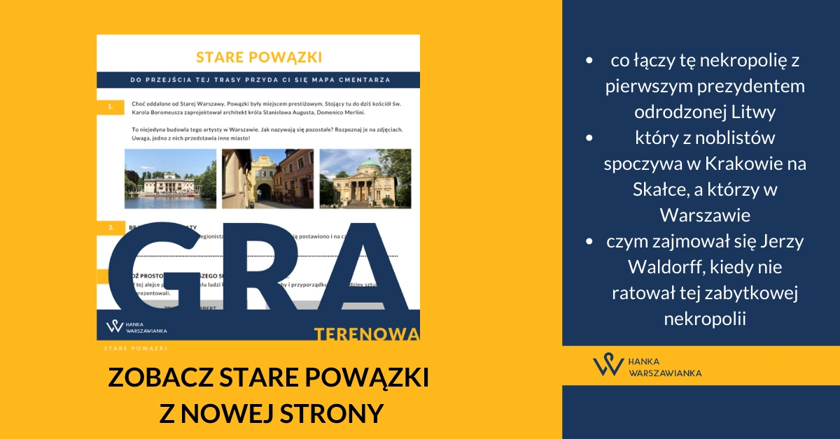 Gra terenowa Imprezy, eventy, wycieczki, przewodnik po Warszawie . Hanka Warszawianka.