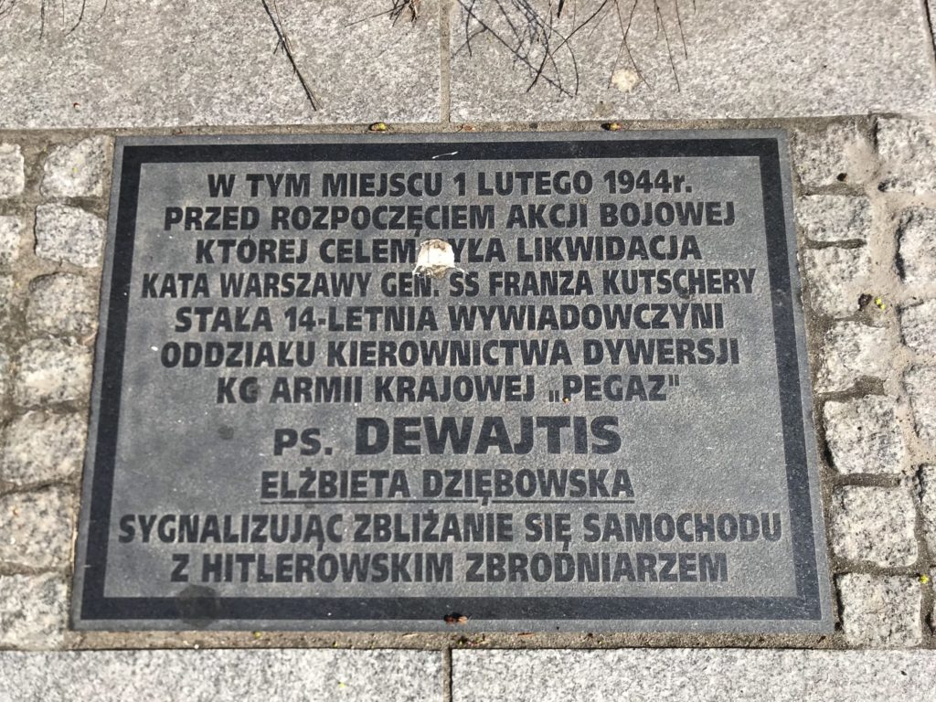 Ujazdowskie Hanka Warszawianka zamach na Kutscherę (2)